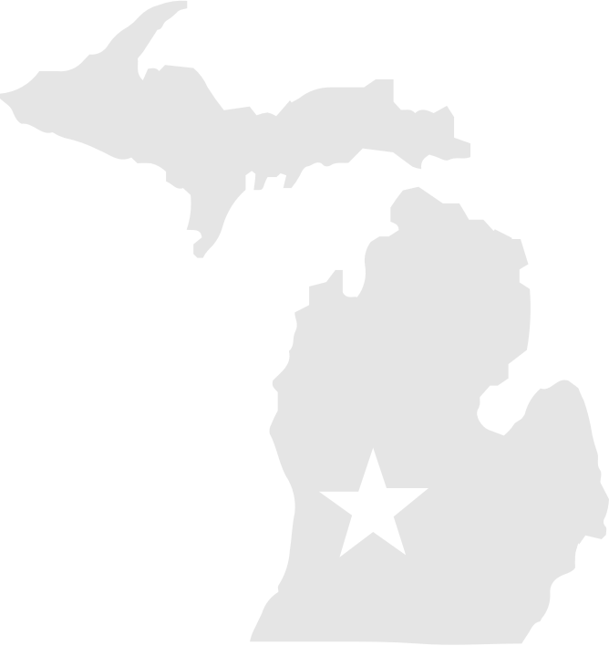 Michigan Map: Home of Perrin Brewing