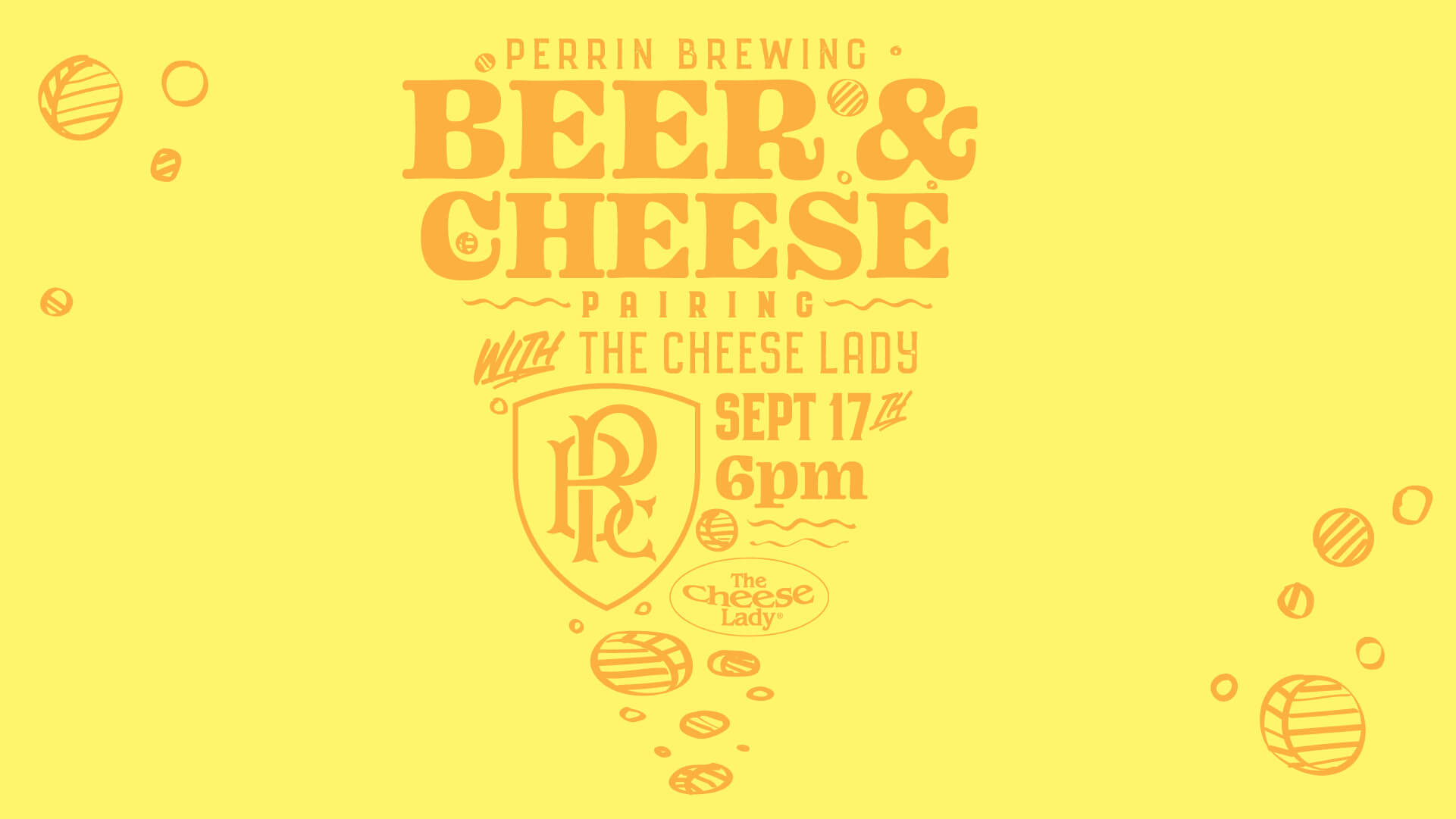 Perrin Brewing Beer and cheese pairing party 